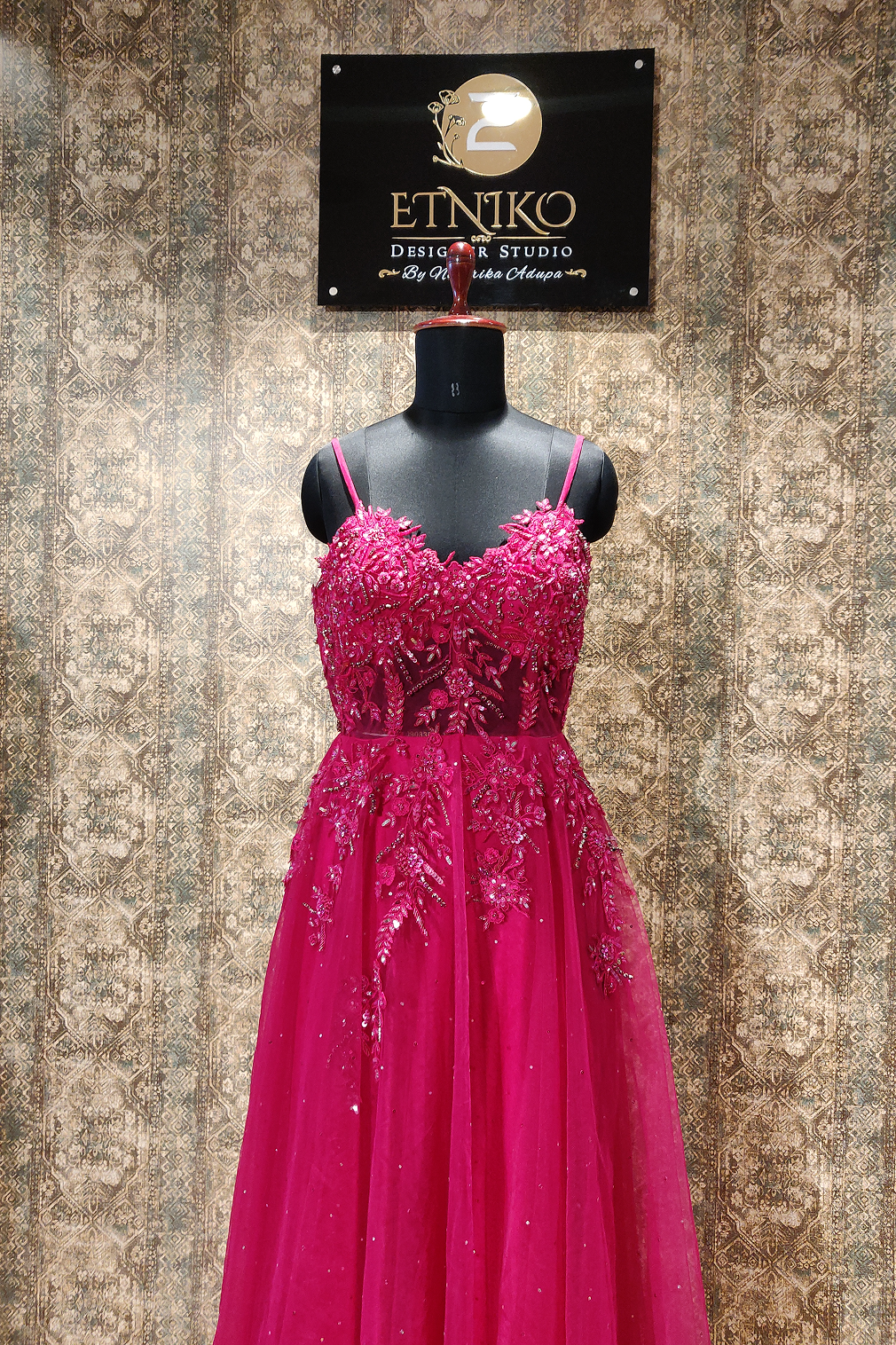The Fuchsia Fantasy Gown