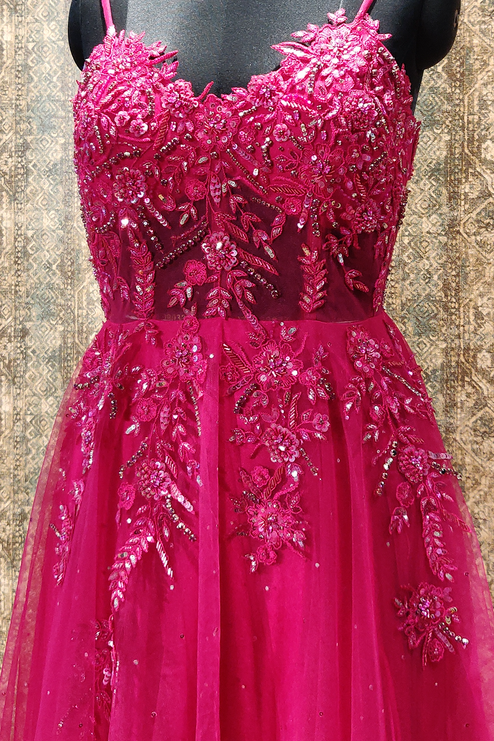 The Fuchsia Fantasy Gown