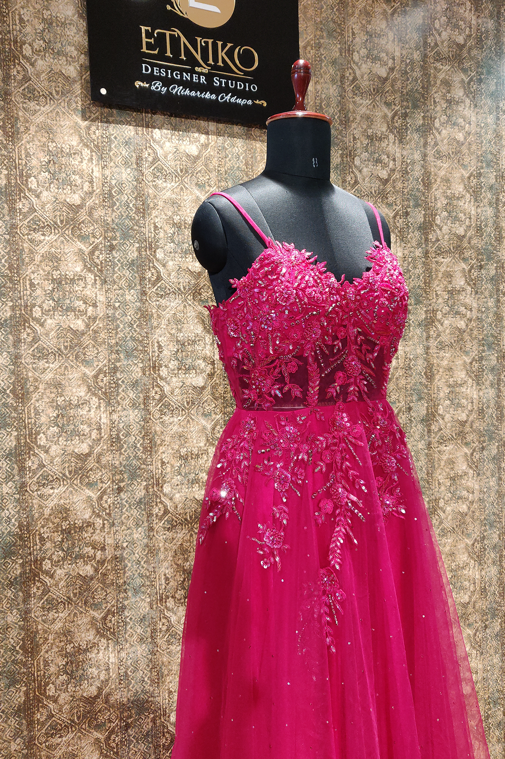 The Fuchsia Fantasy Gown
