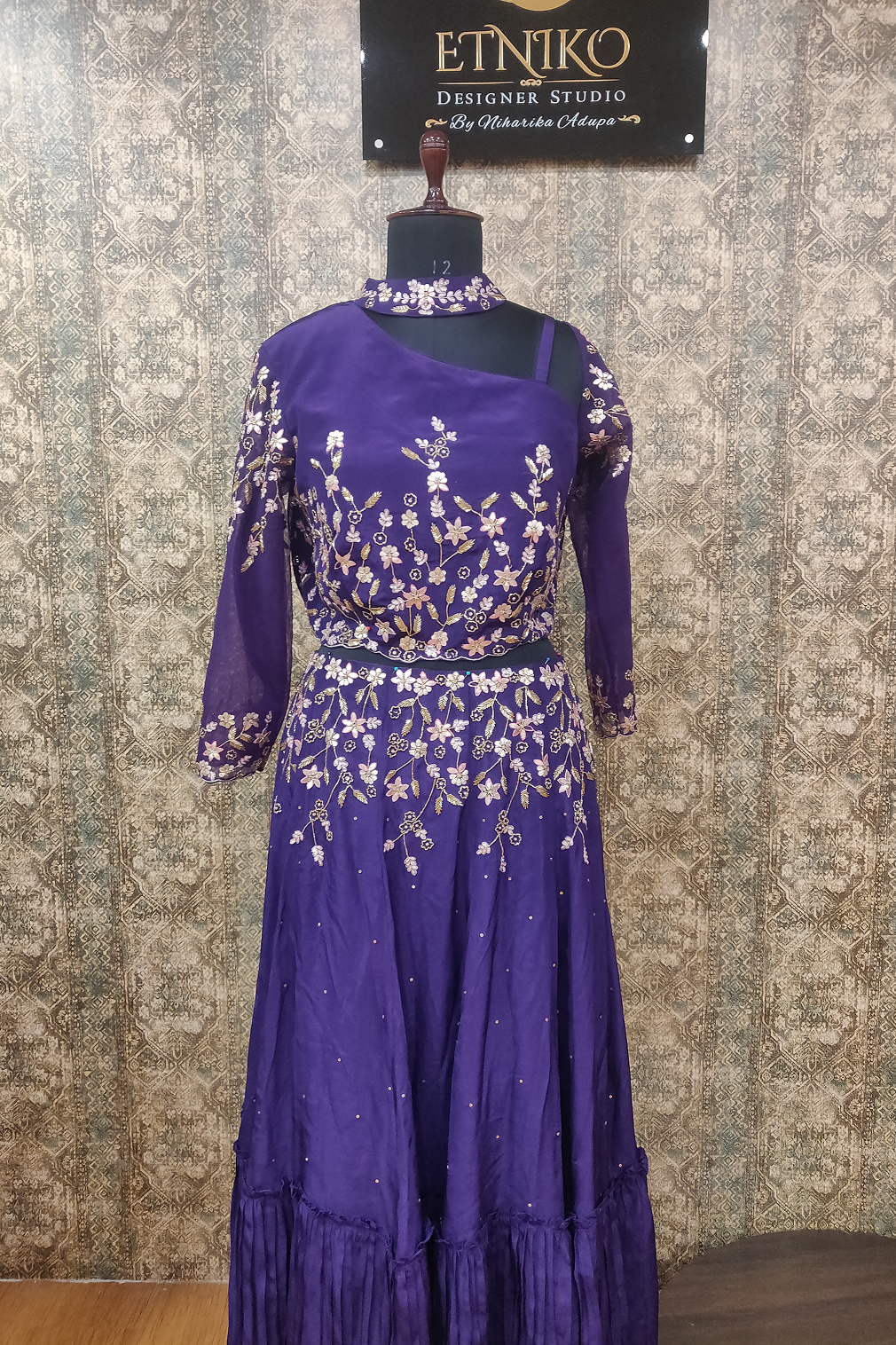 Purple Reign Lehanga